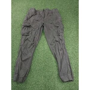 Cape Juby Jogger Pants Mens 34 Black Cotton Tapered Leg Comfort Fit Outdoor Wear